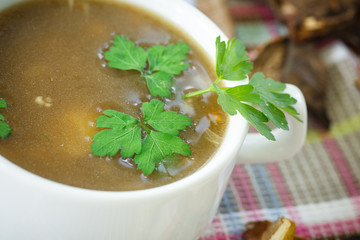 mushroom soup