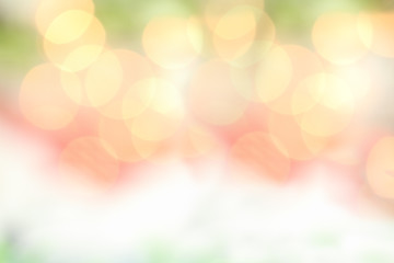 Bright Bokeh Background