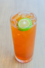iced lemon tea