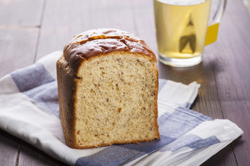 Bread on the table