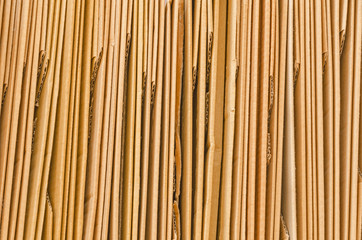 cardboards stacked together