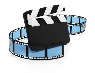 Film tape and clapper board