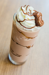 Chocolate smoothies