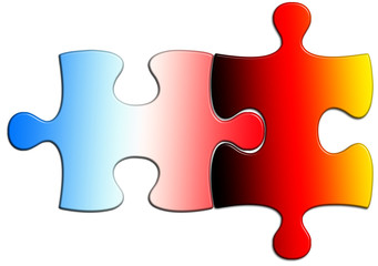 Obraz premium puzzles France / Allemagne