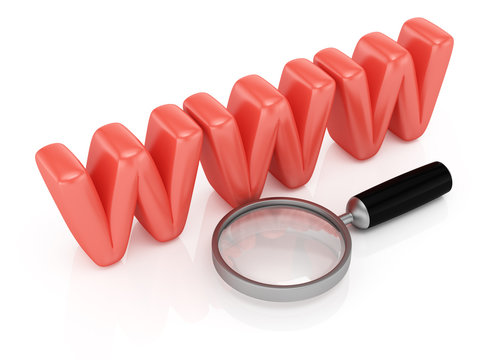 Web searching symbol
