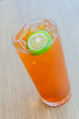 iced lemon tea