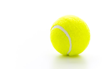 Tennis balls isolated on white