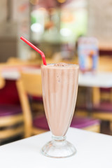 Chocolate milkshake