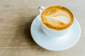 Latte coffee