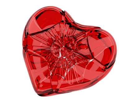 Cracked heart