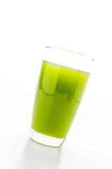 Kiwi juice glass