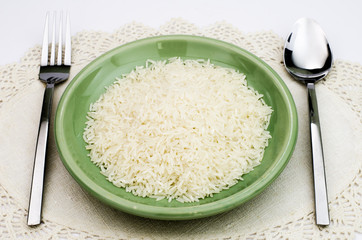Uncooked rice