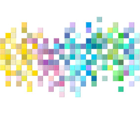 Colorful mosaic pattern design
