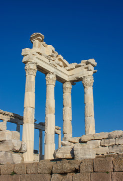 columns in temple of Trajan