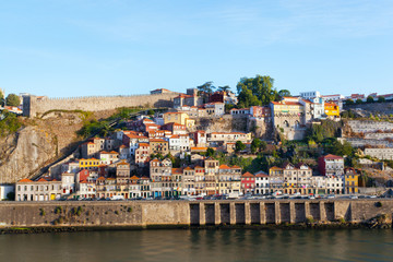 Ribeyr's region in Porto, Portugal, early in the morning