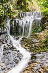 Wang Bua Ban waterfall in Doi Suthep-Pui Nationnal Park , Chiang