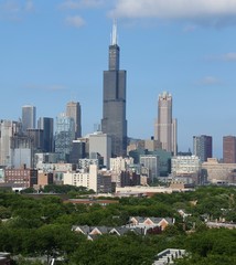 Chicago in summer