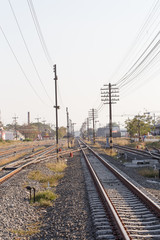 Obraz na płótnie Canvas railroad
