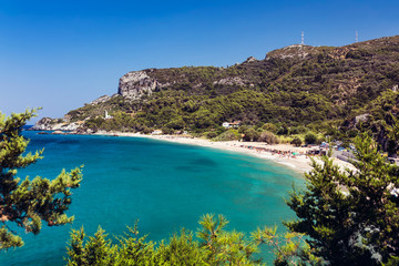 Fototapeta na wymiar Potami beach, Samos island, Greece