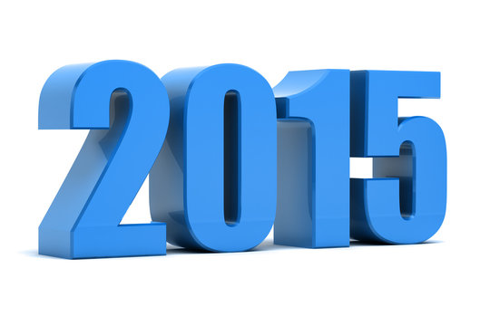 2015 Happy New Year 3d