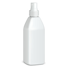 Beverage Drink, Cosmetic , Hygiene Grayscale Plastic Bottle