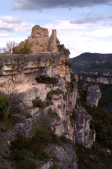 Fototapeta na wymiar Bergklippen Siurana Katalonien