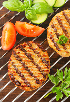 Grilled patties