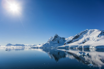 Baie paradisiaque, Antarctique