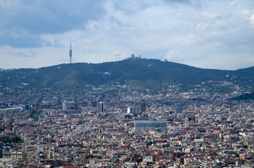 Barcelona von oben
