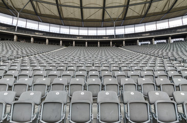 Naklejka premium Stadium with empty seat