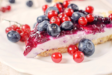 Slice of tart