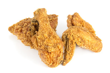 Close up Fresh fried chicken