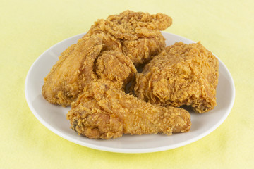 Close up Fresh fried chicken