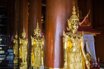 Angel statue of asian art, Thailand
