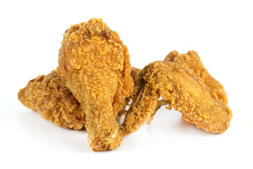 Close up Fresh fried chicken