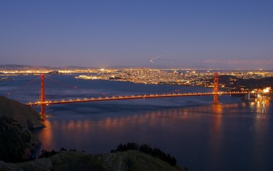 Golden Gate Bridge From Marin Headlands