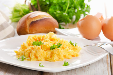 Scrambled eggs