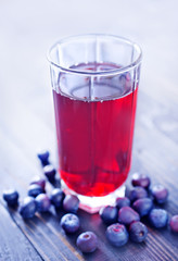 blueberry juice