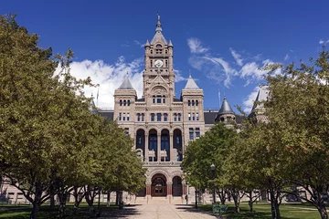 Foto op Canvas City and County Building in Downtown Salt Lake City, Utah © kennytong