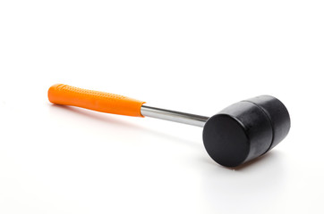 Hammer isolated white background