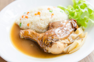Roast chicken