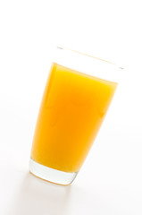 Orange juice glass