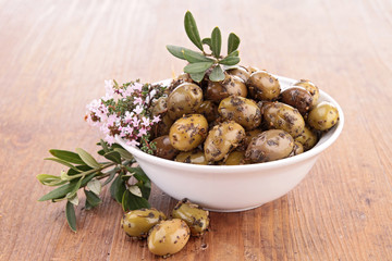 green olives