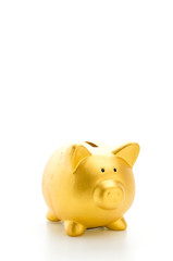 Piggybank isolated on white background