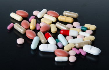 Pills, tablets and capsules