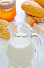 milk, honey and bread