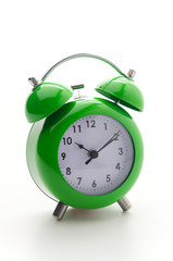 Green clock