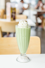 Green tea frappe