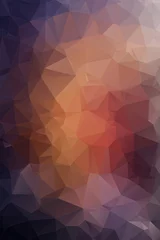Fototapeten Abstract violet polygonal background. © igor_shmel