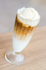 Iced coffee